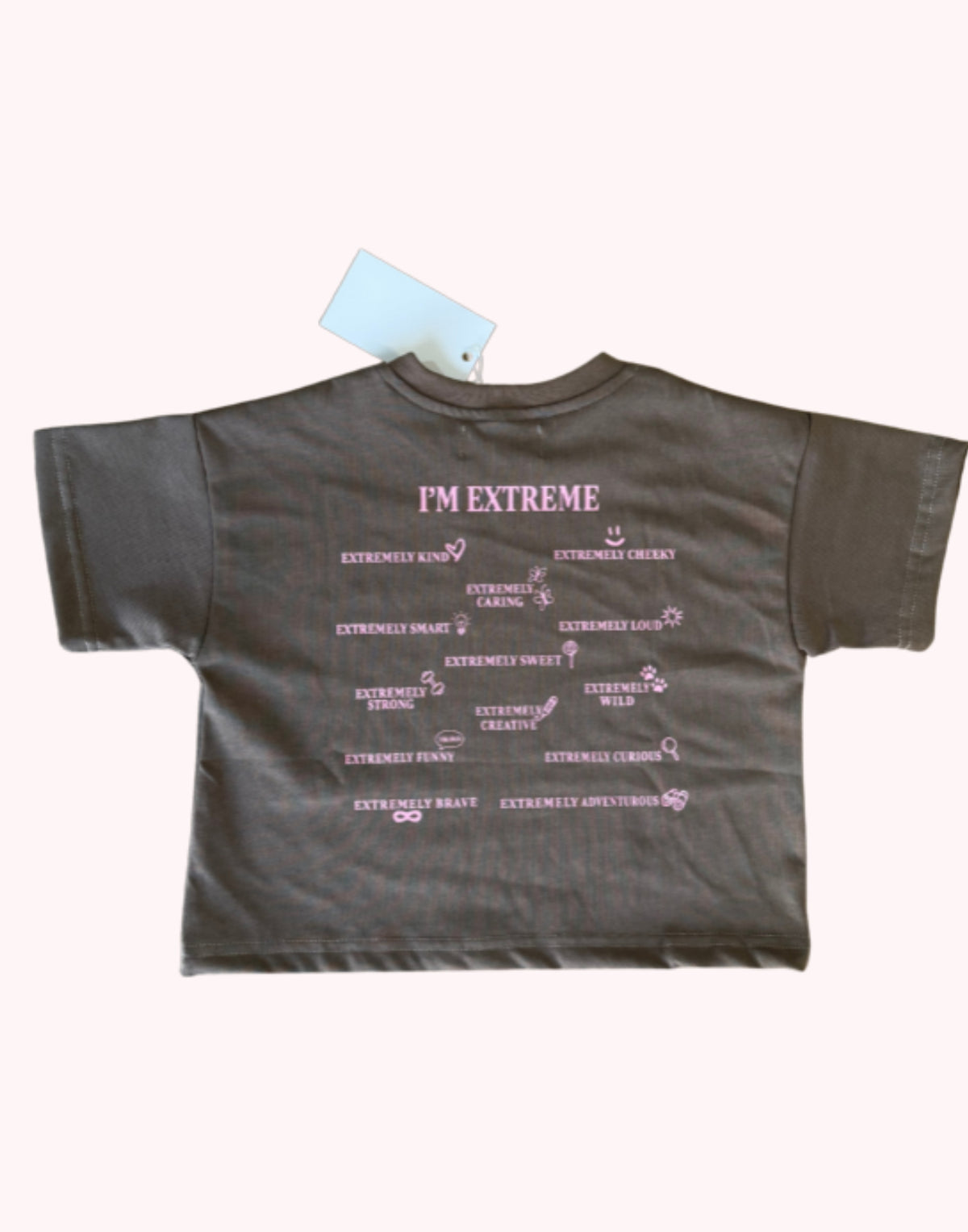 I’m Extreme Tee - Brown & Pink