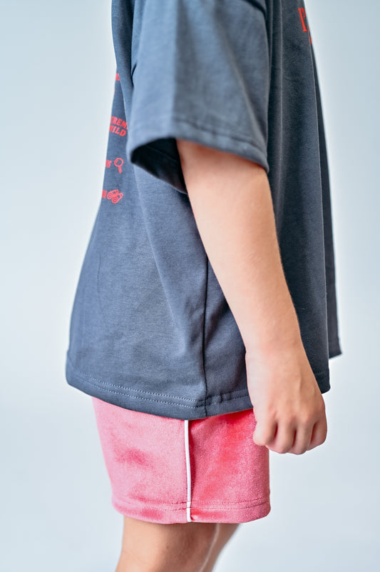 Velour shorts