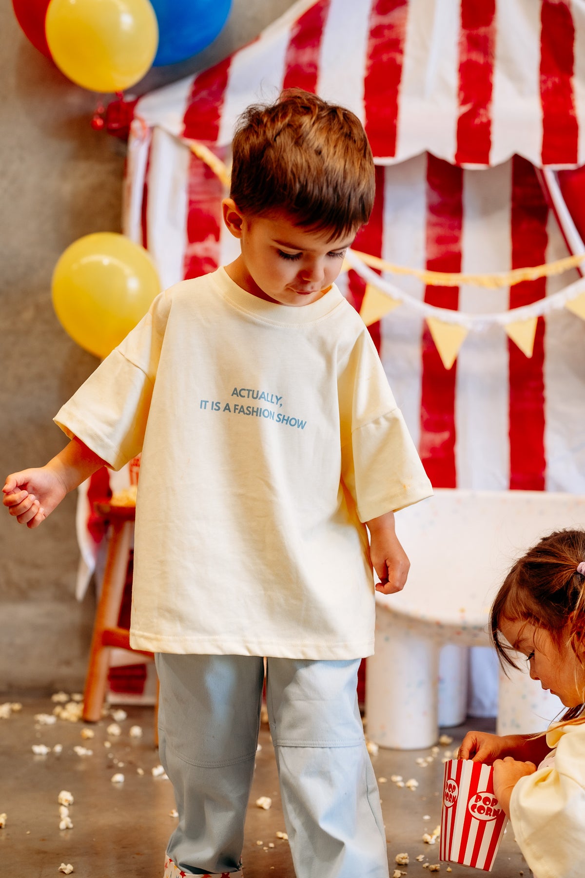 Actually, it is a fashion show Tee