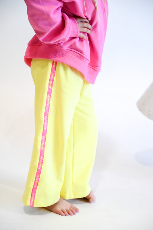 Yellow Dear Darcy Trackies