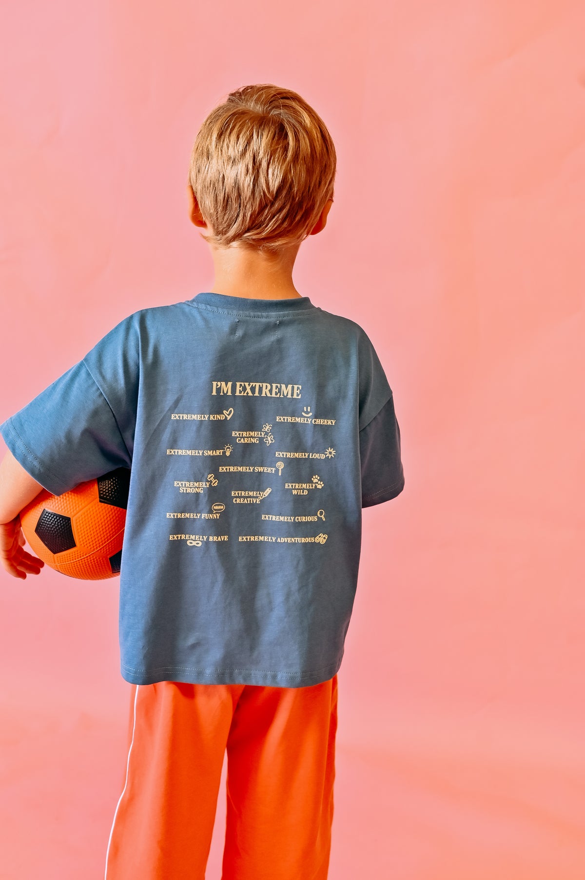 I’m Extreme Tee - Navy & Yellow