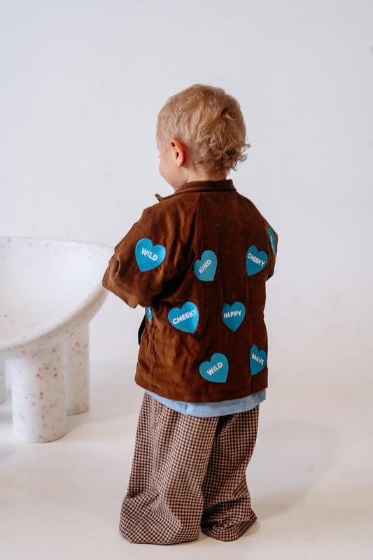 Affirmations Cord Jacket Brown
