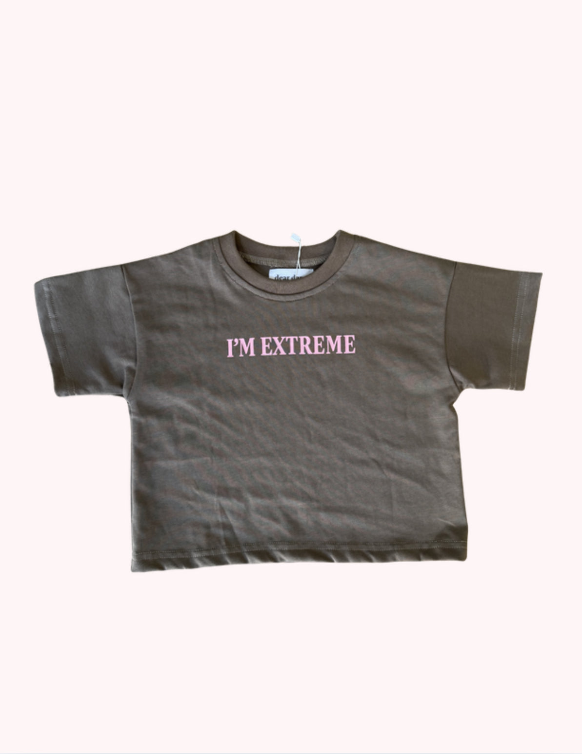 I’m Extreme Tee - Brown & Pink
