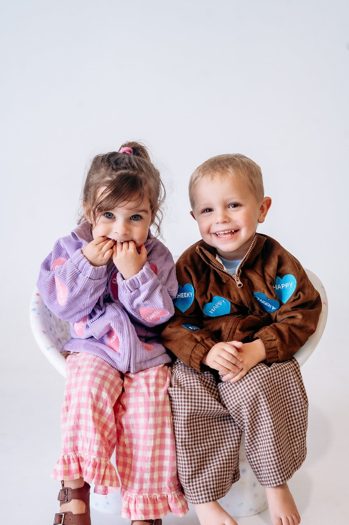 Affirmations Cord Jacket Brown
