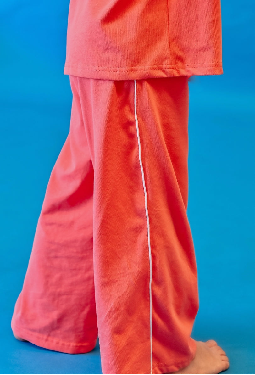 Red Cotton Pants