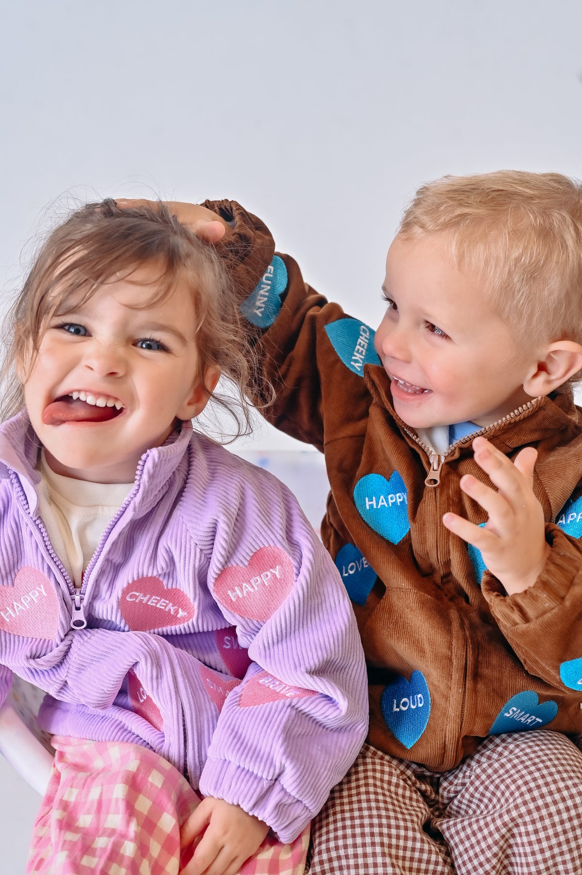 Affirmations Cord Jacket Brown