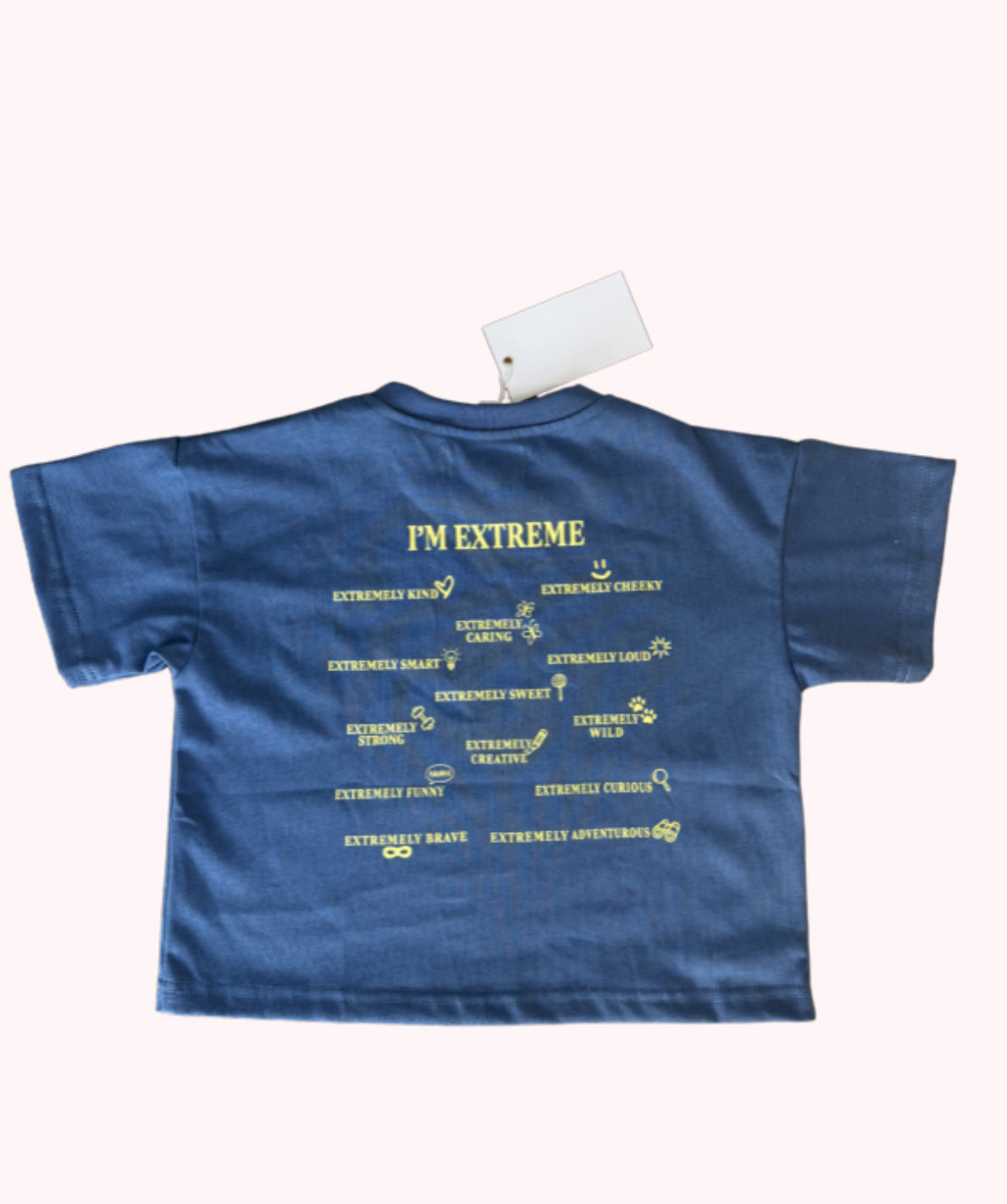 I’m Extreme Tee - Navy & Yellow
