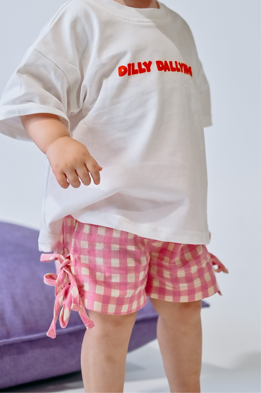 Gingham shorts - SALE