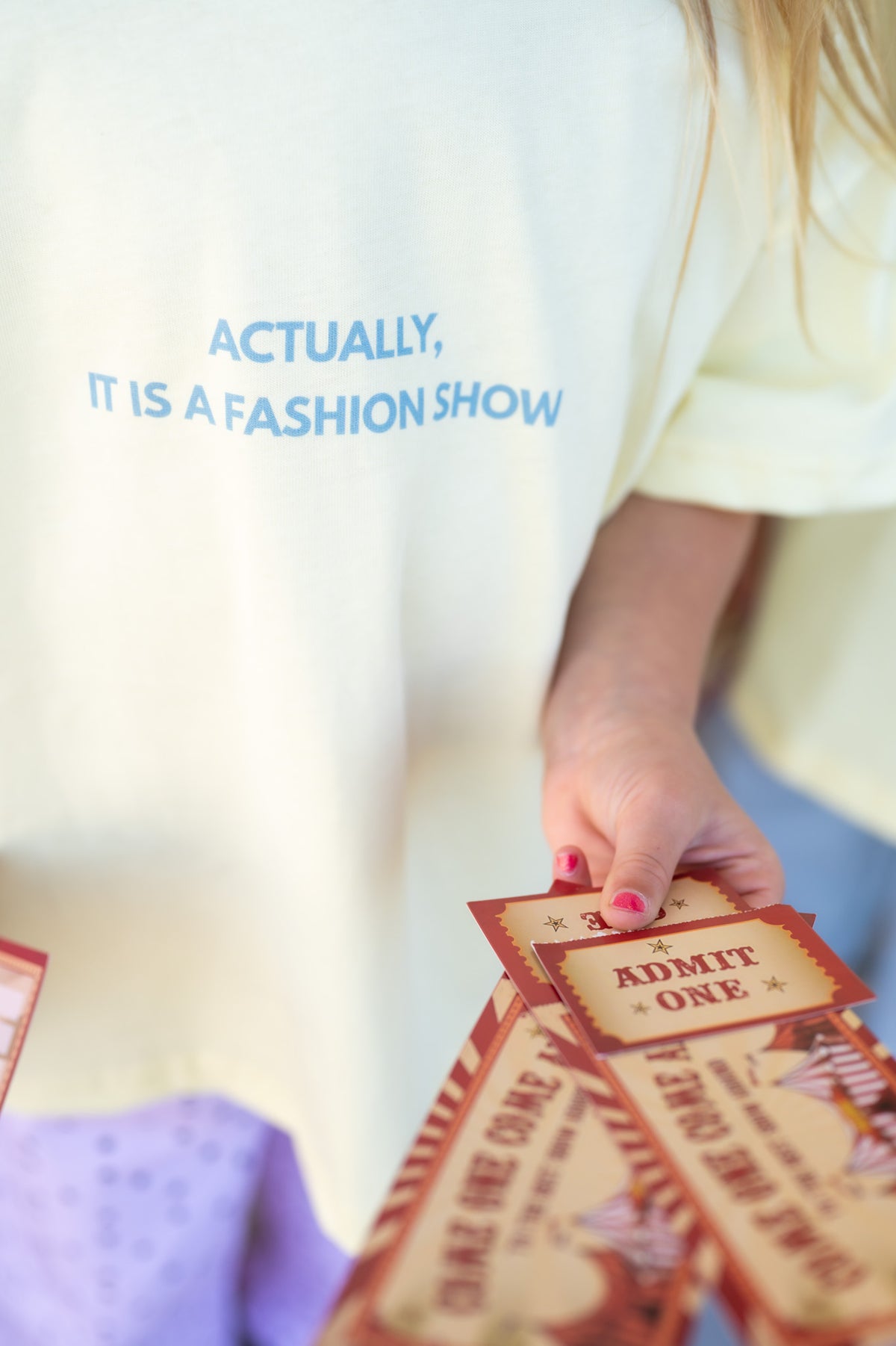 Actually, it is a fashion show Tee
