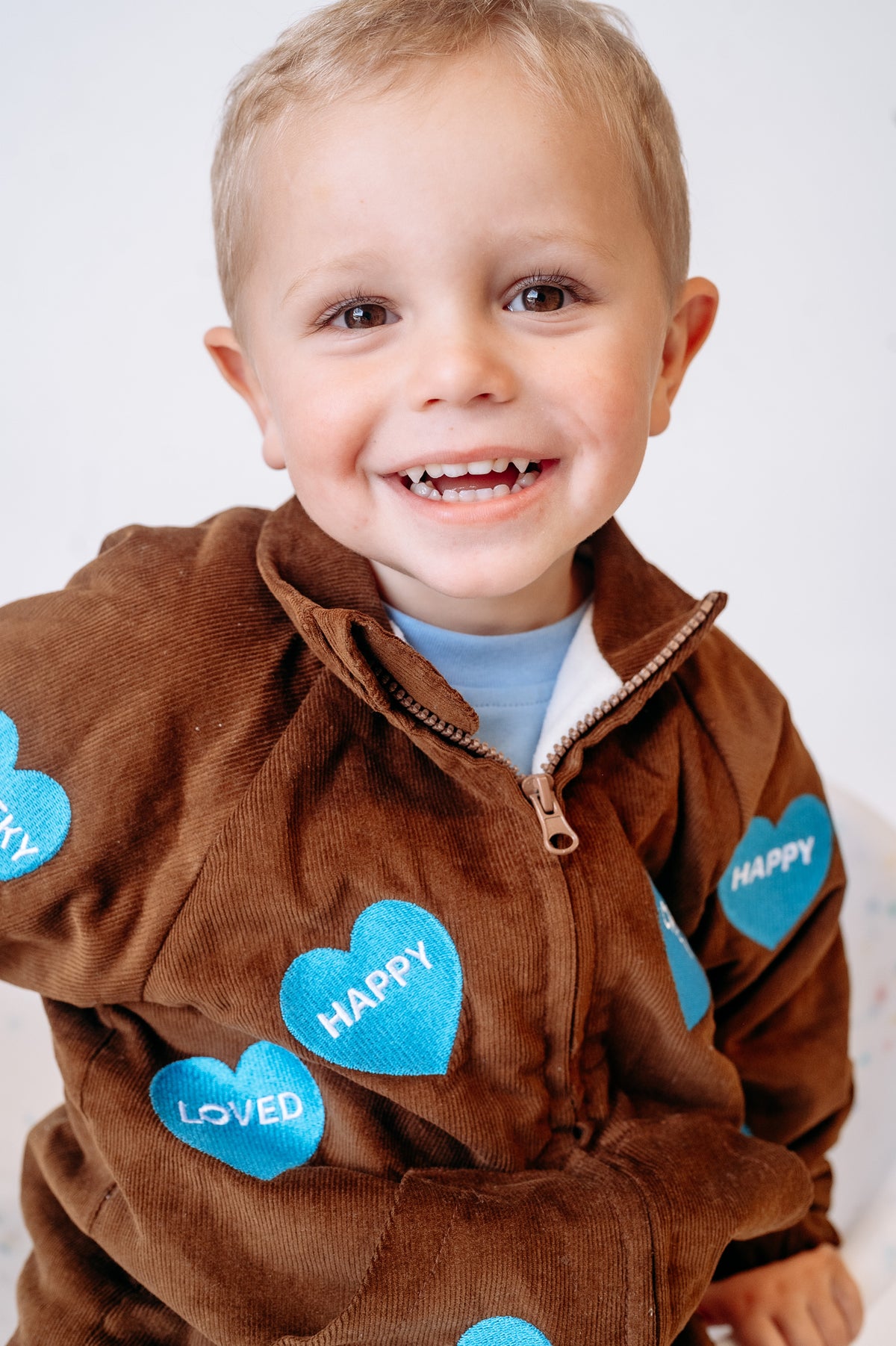 Affirmations Cord Jacket Brown