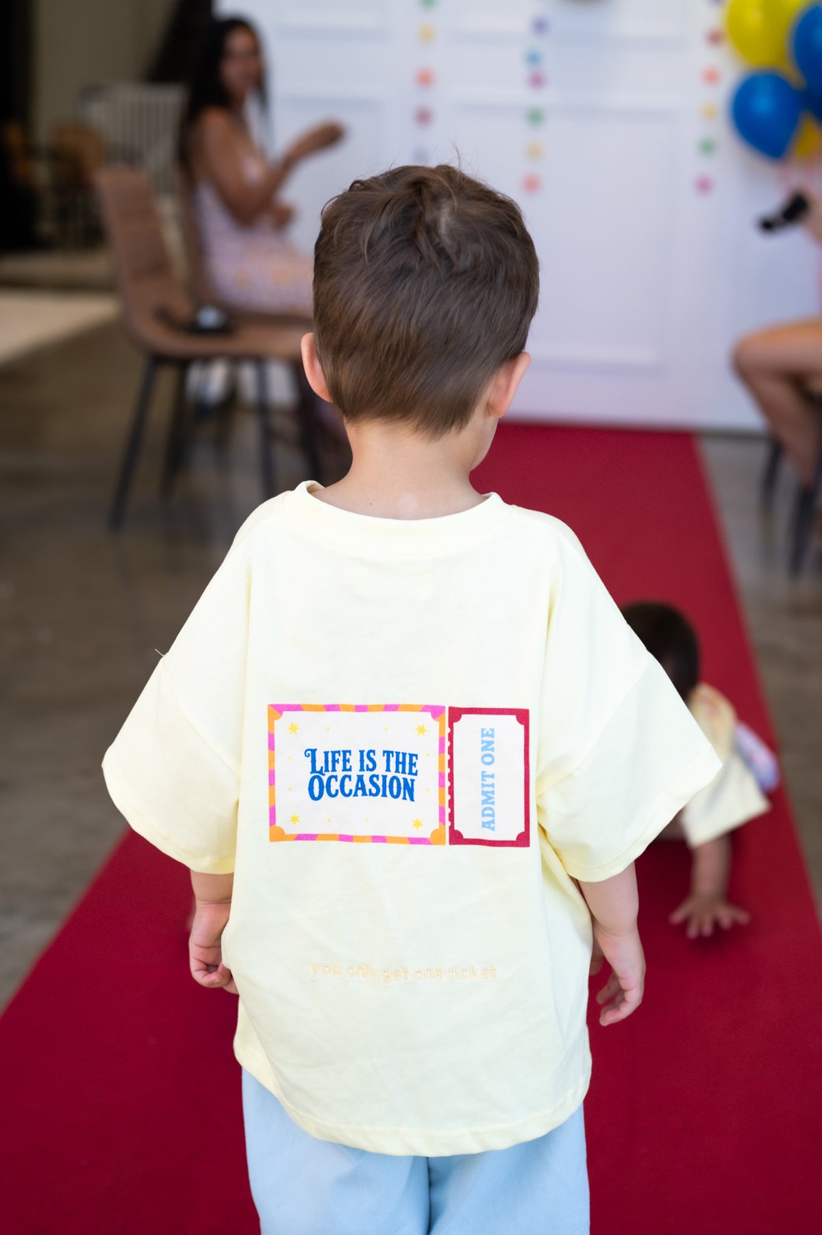 Actually, it is a fashion show Tee