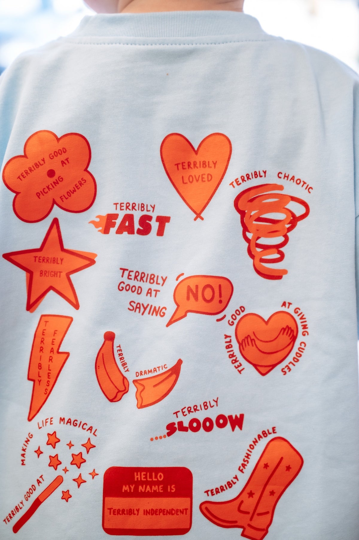 TERRIBLY TWO TEE - BLUE