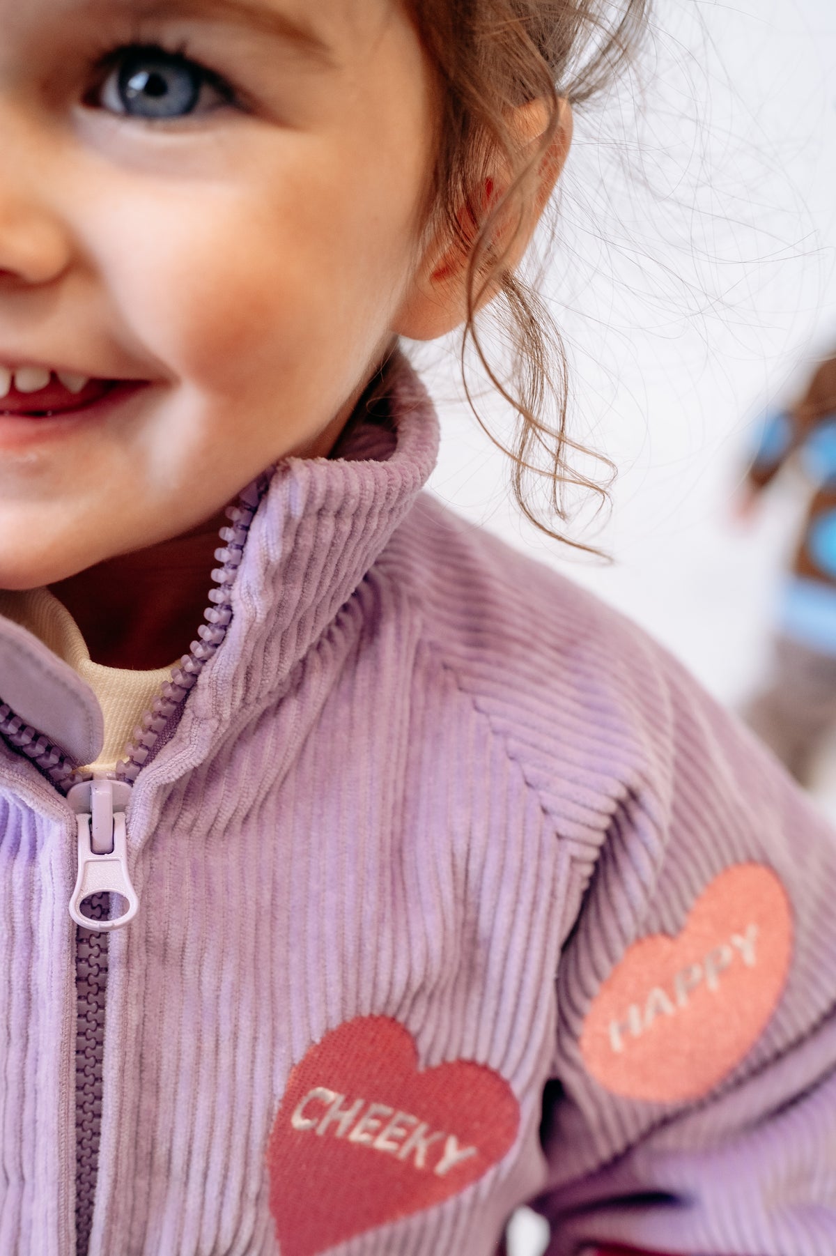 Affirmations Cord Jacket Lilac