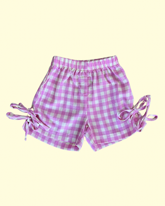 Gingham shorts - SALE