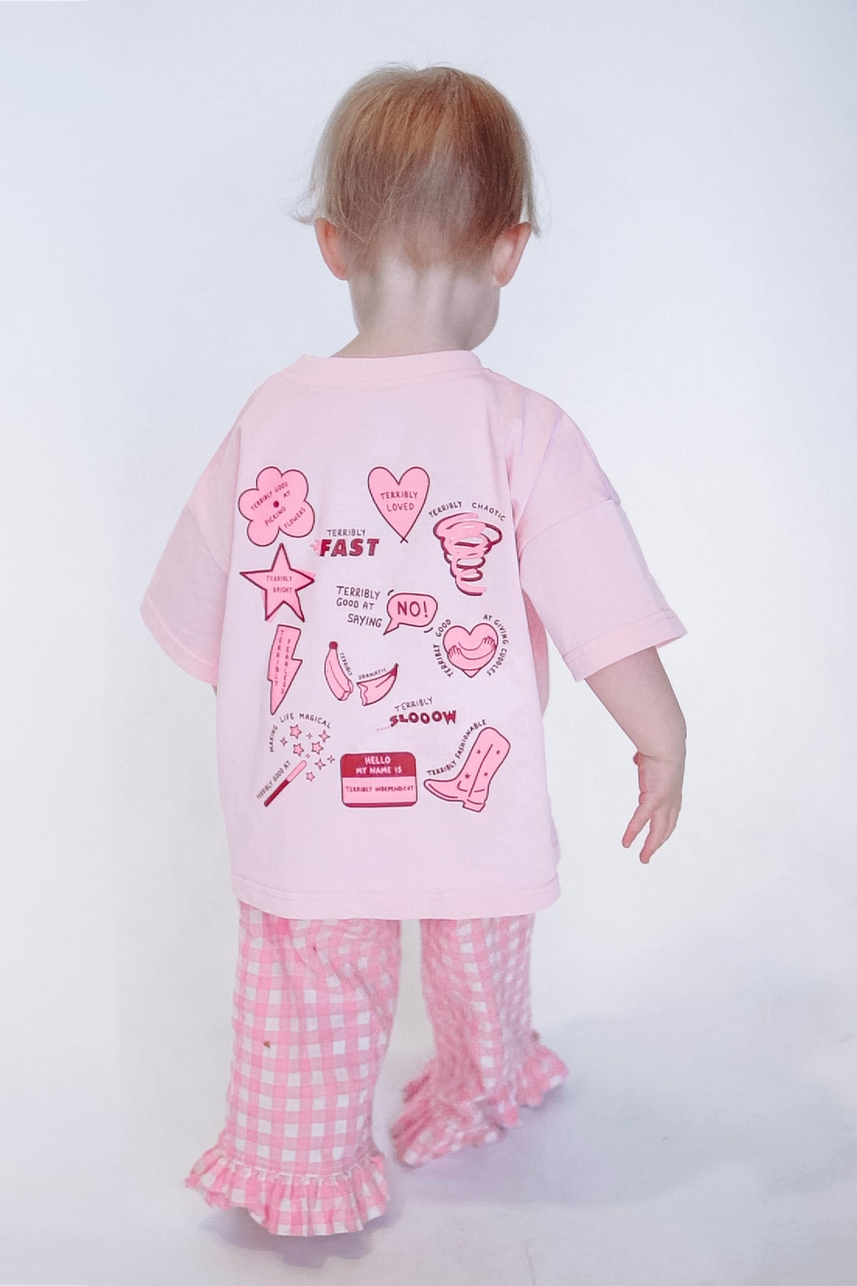 TERRIBLY TWO TEE - PINK