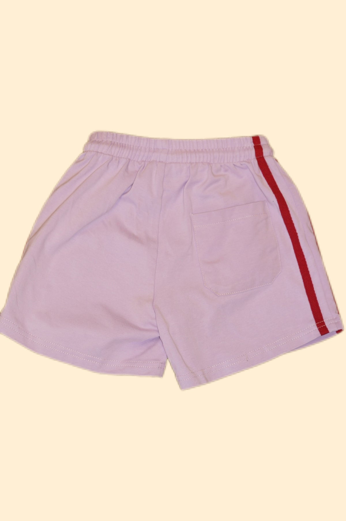 Running Riot Shorts Lilac & Red